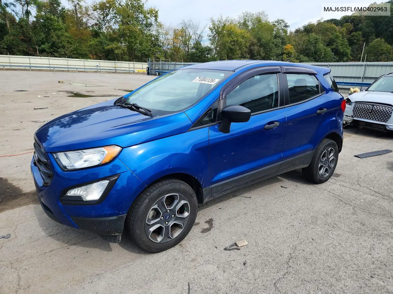 Ford Ecosport S 2021