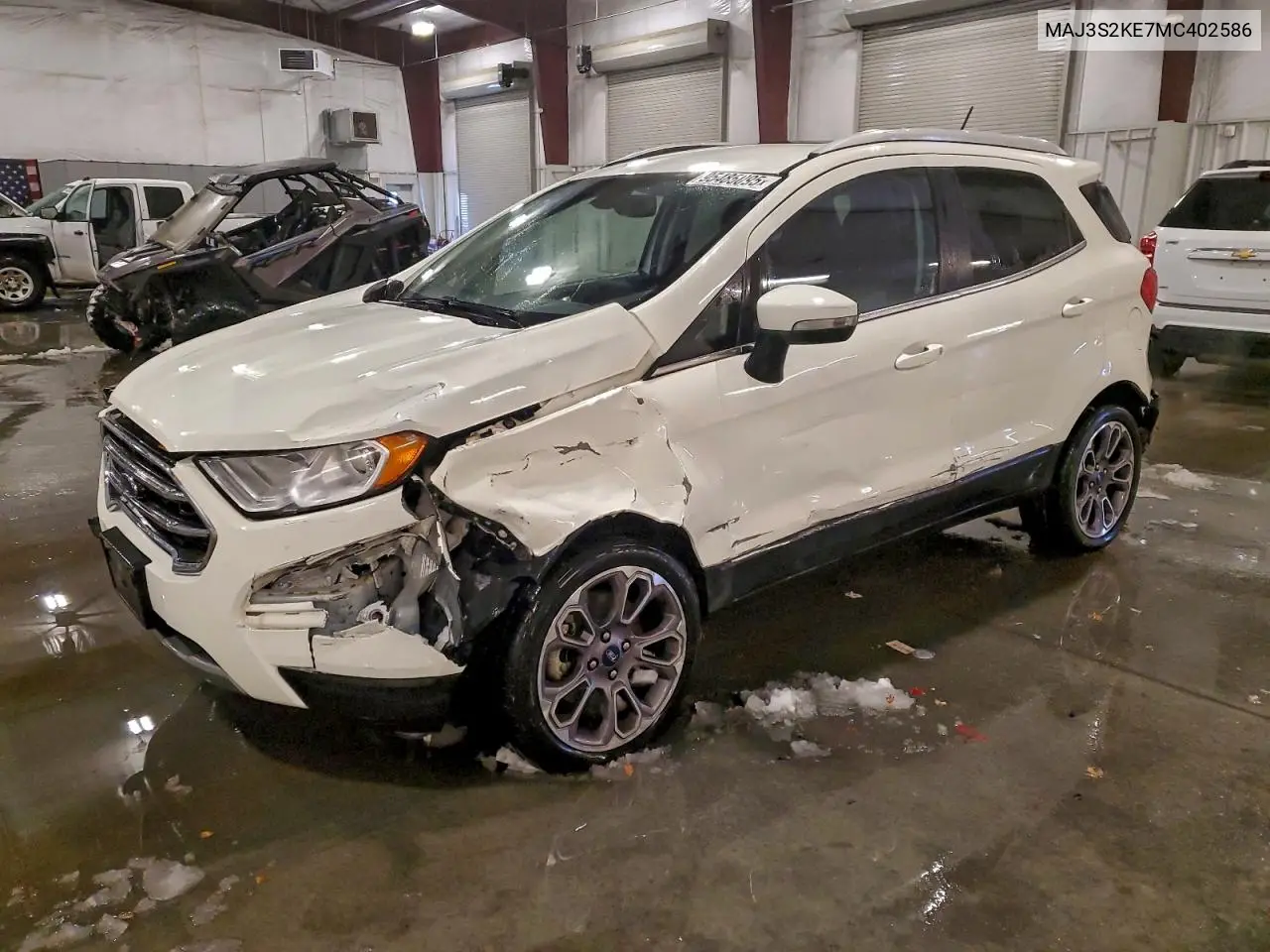 Ford Ecosport Titanium 2021