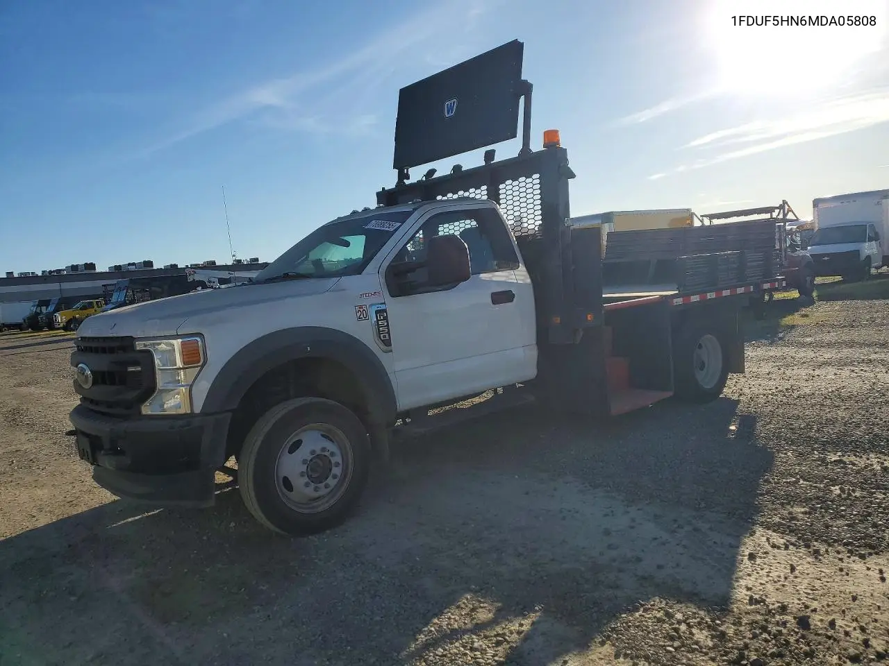 Ford F550 Super Super Duty Flatbed Truck 2021