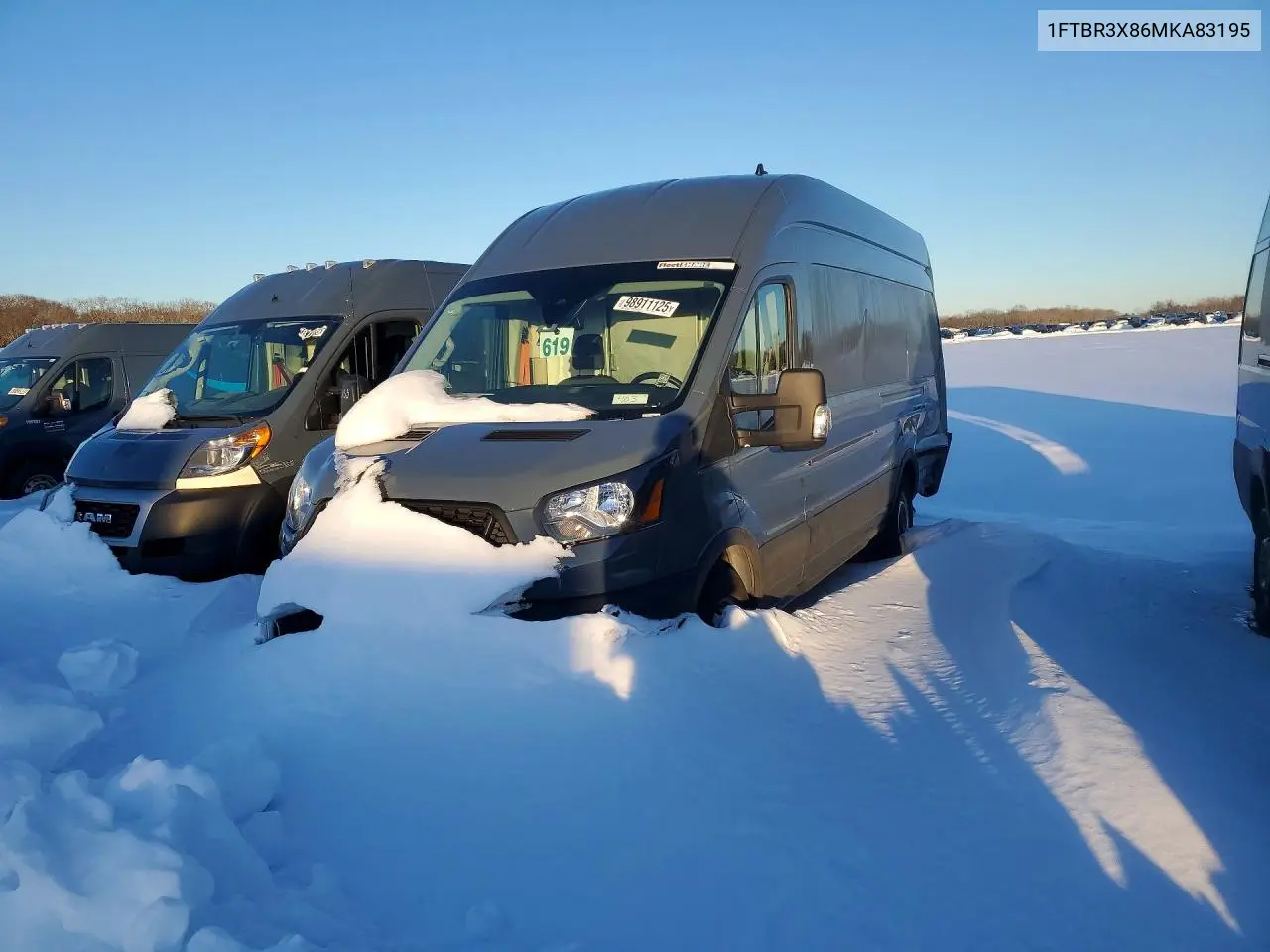 Ford Transit T-250 Cargo - Run & Drive - Prior Fleet 2021