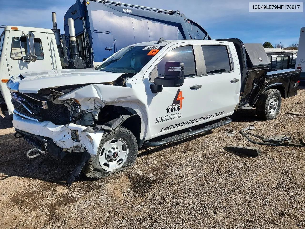 GMC Sierra K2500 Utility / Service Truck 2021
