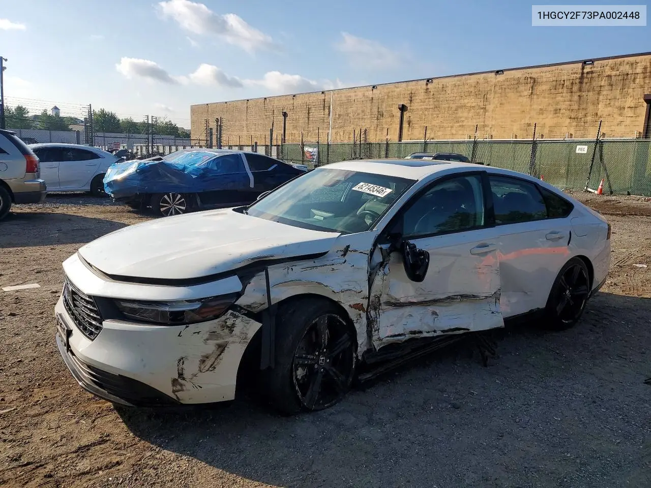 Honda Accord Hybrid Sport-L 2023