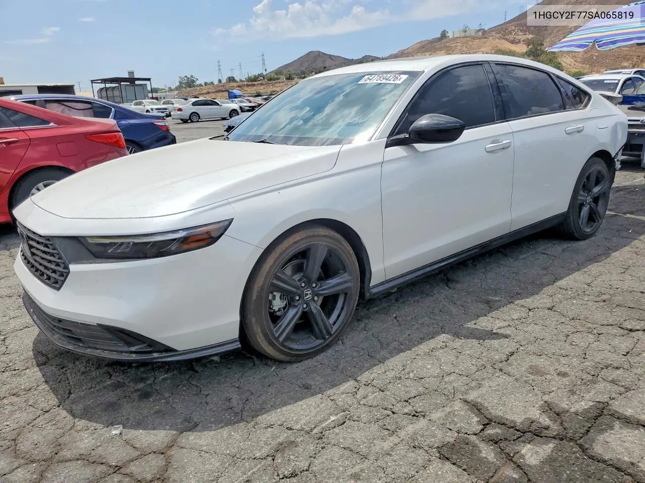 Honda Accord Hybrid Sport-L 2025