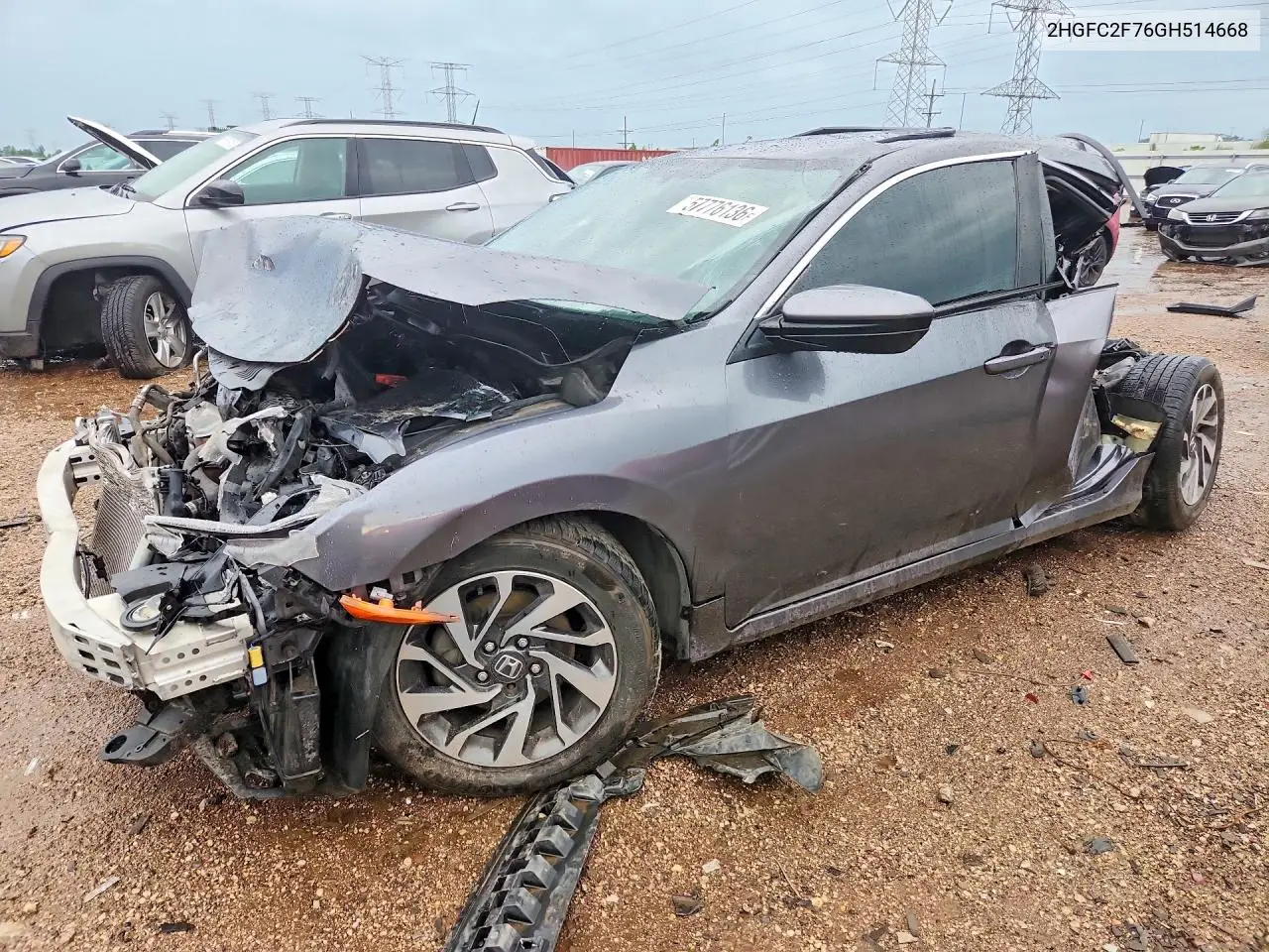 Honda Civic Ex 2016