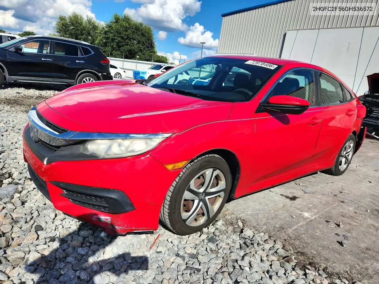 Honda Civic Lx 2016