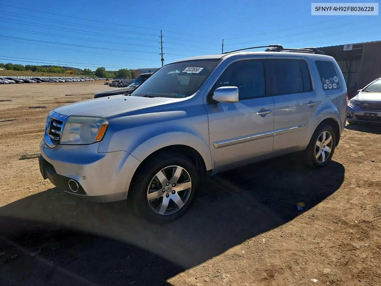 Honda Pilot Touring 2015