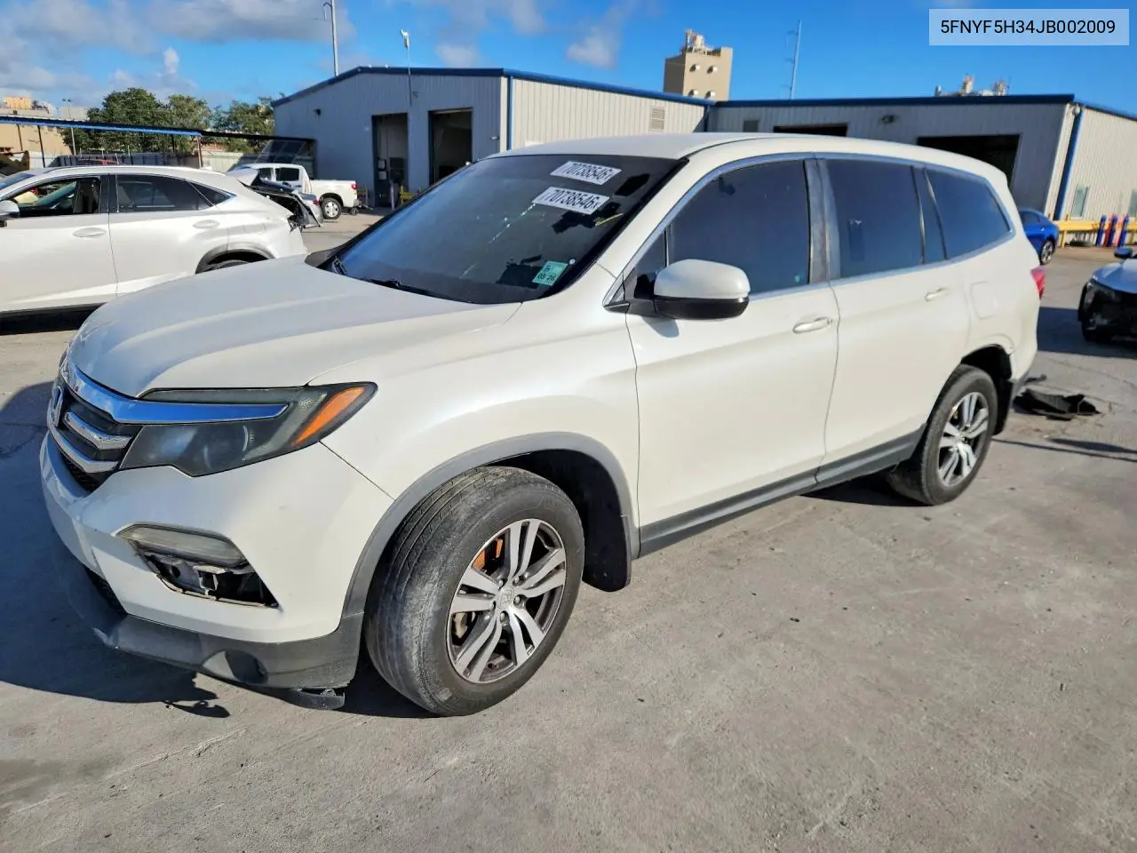 Honda Pilot Ex 2018