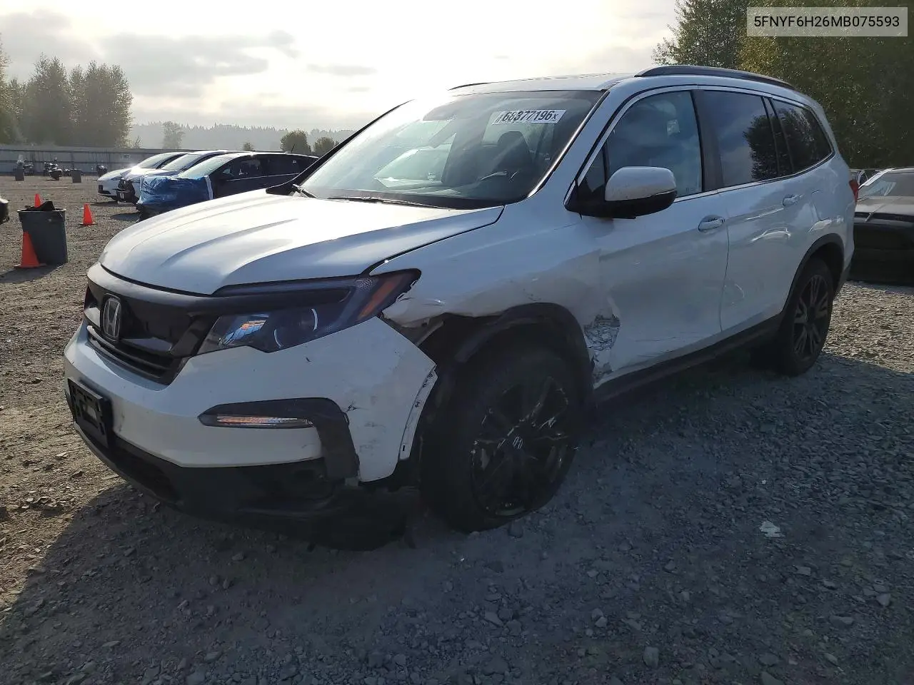 Honda Pilot Se 2021