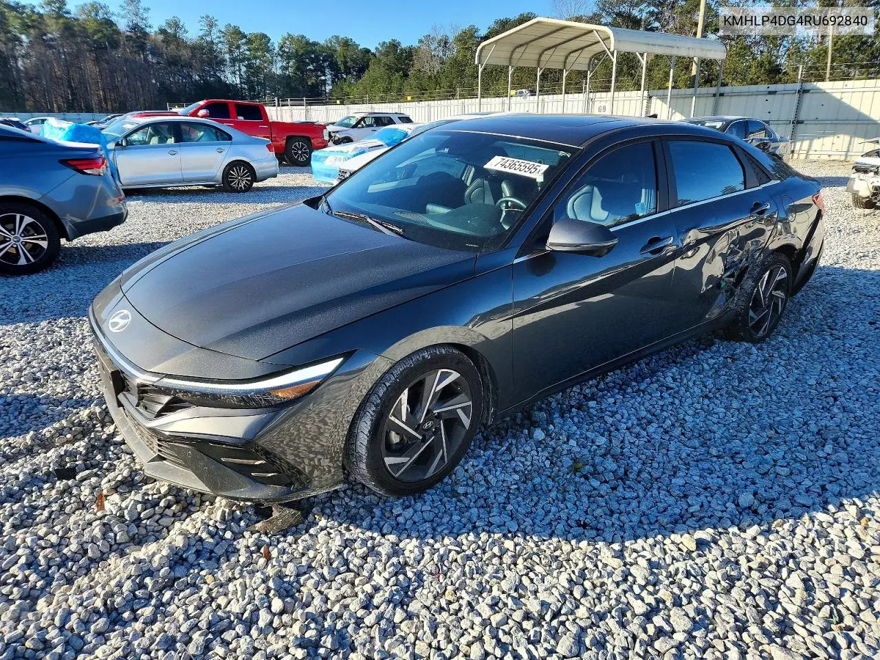 Hyundai Elantra Limited 2024