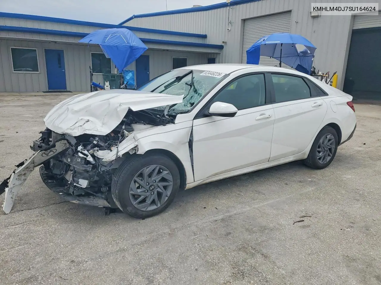 Hyundai Elantra Hybrid Blue 2025