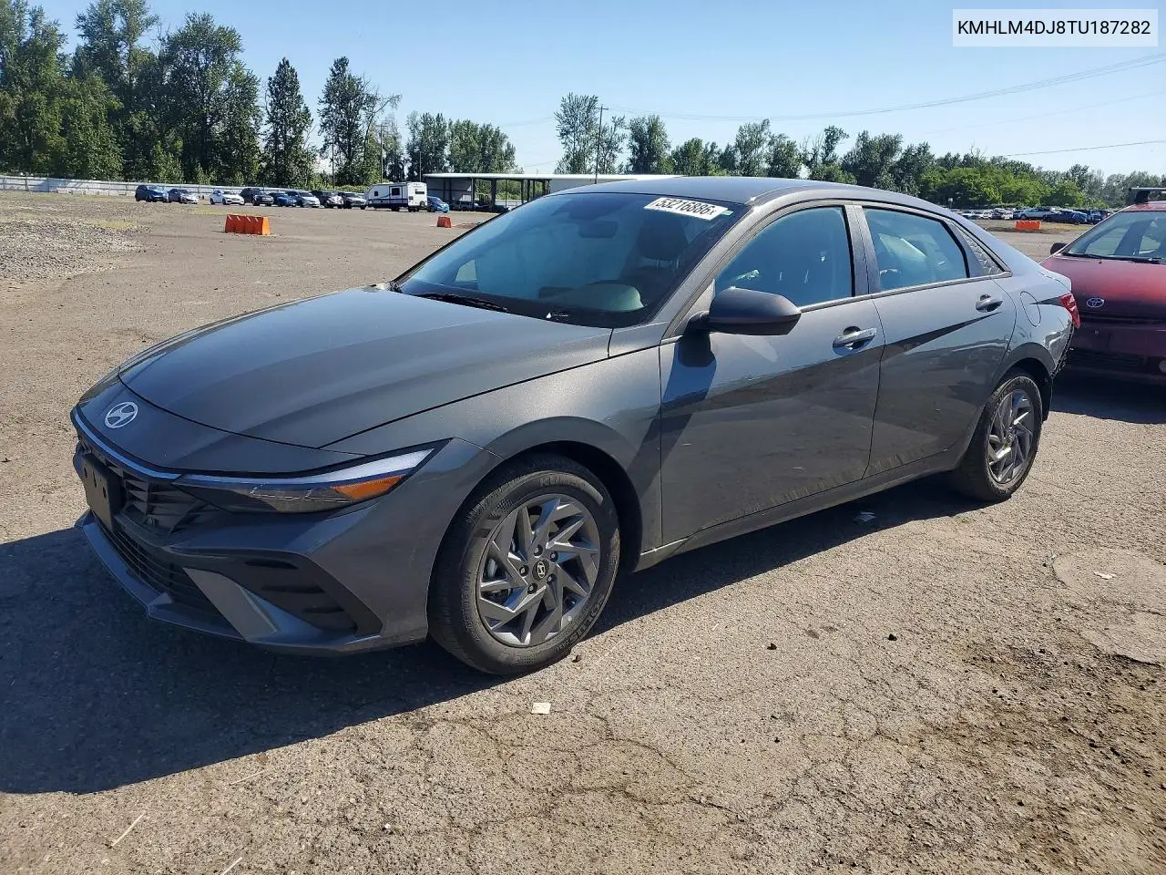 Hyundai Elantra Hybrid Blue 2026