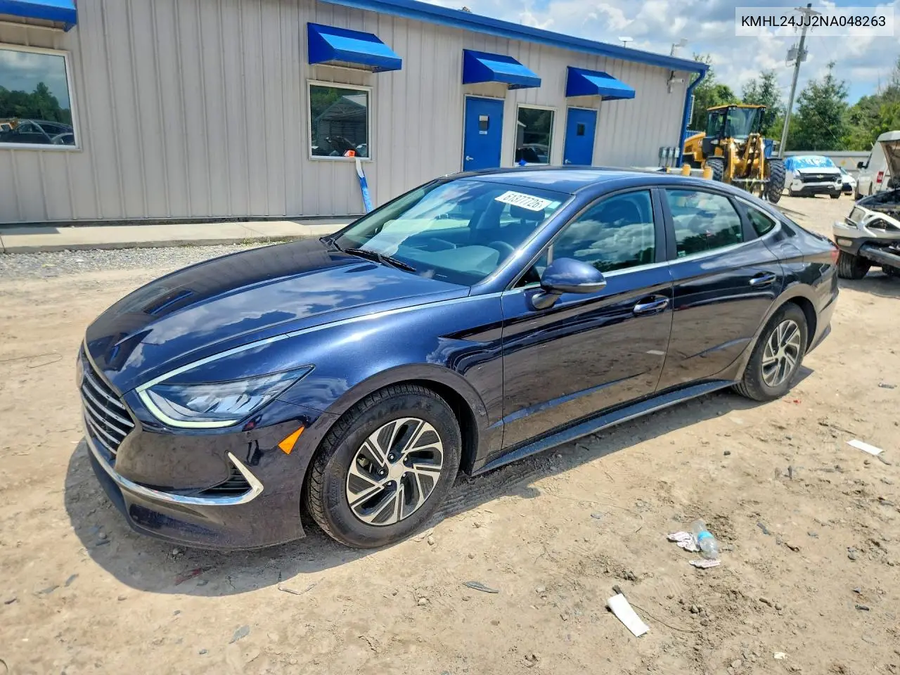 Hyundai Sonata Hybrid Blue 2022