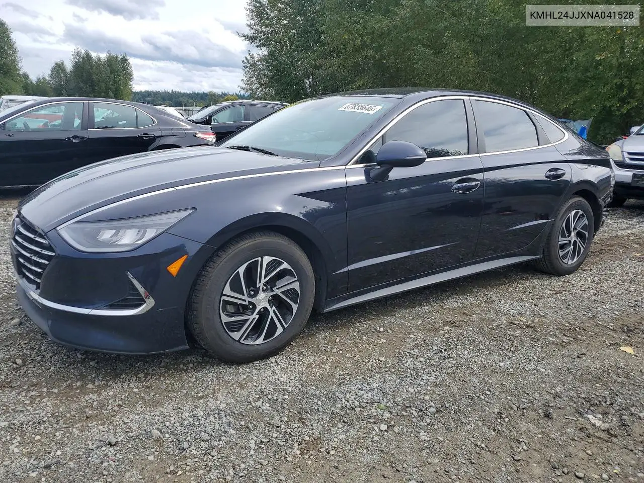 Hyundai Sonata Hybrid Blue 2022