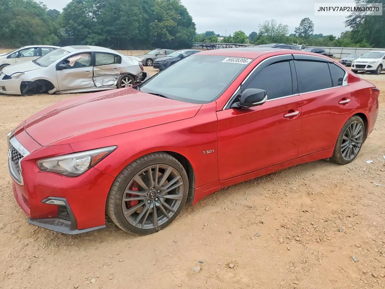 Infiniti Q50 Red Sport 400 2020