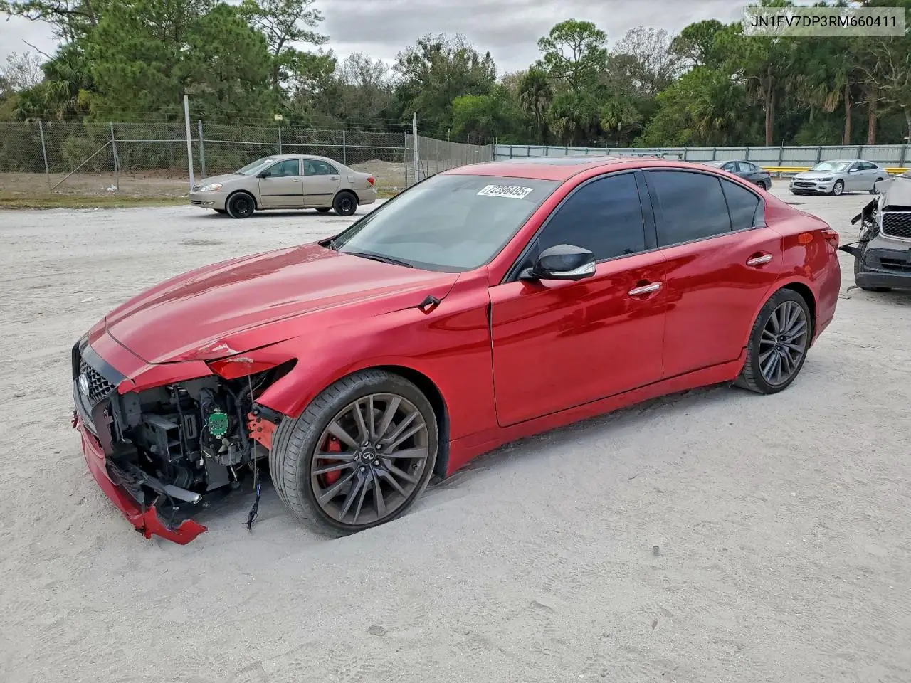 Infiniti Q50 Red Sport 400 2024