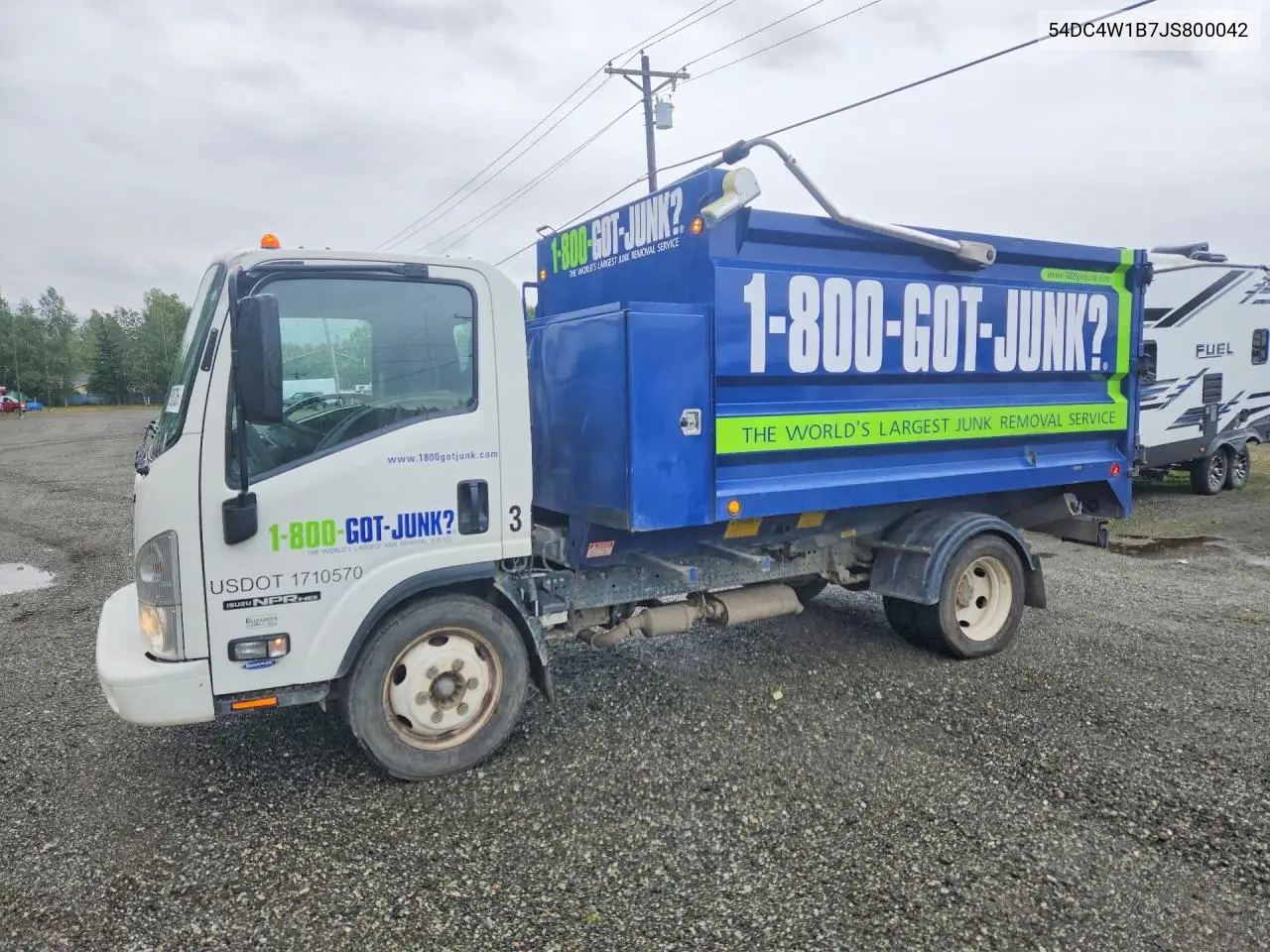Isuzu Npr Hd Dump Truck 2018