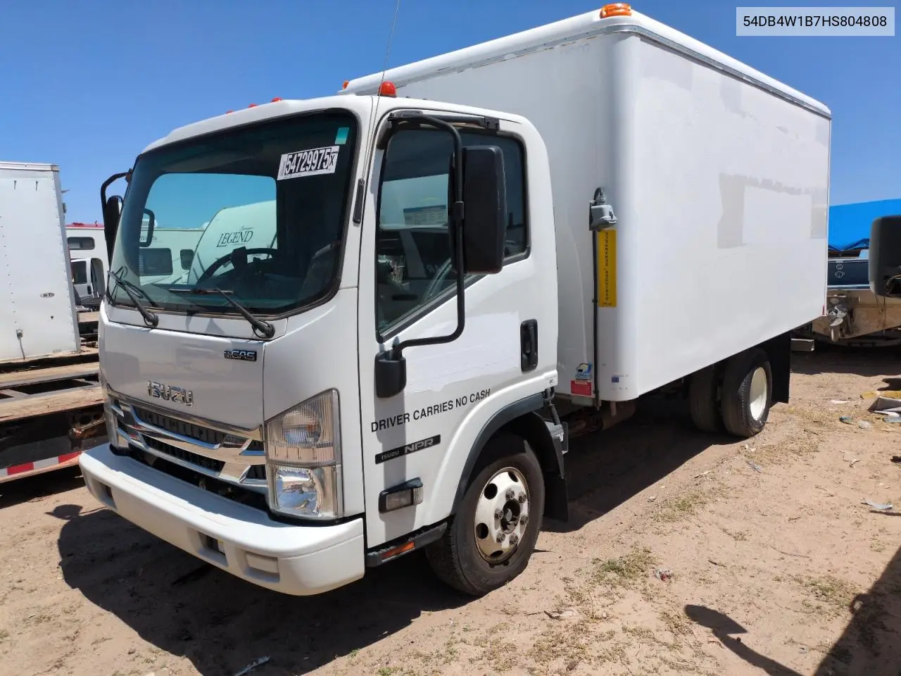 Isuzu Npr Box Truck 2017