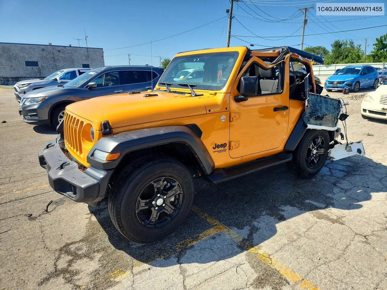 Jeep Wrangler Sport 2021