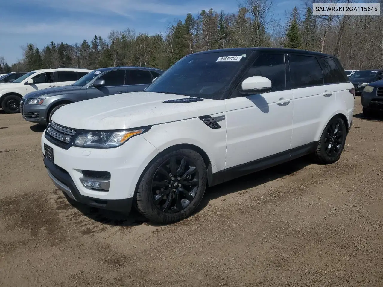 Land Rover Range Rover Sport Hse 2016