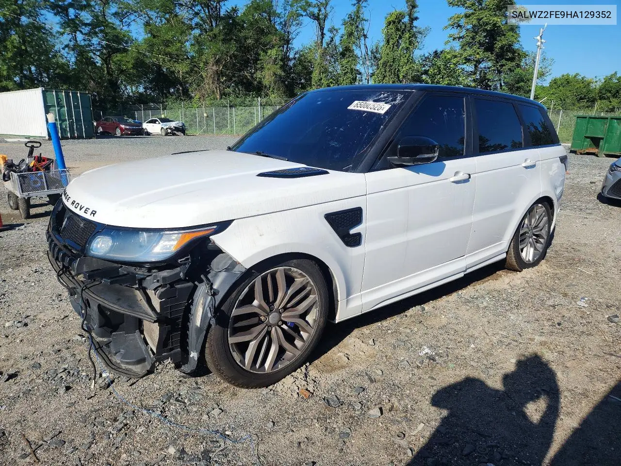 Land Rover Range Rover Sport Svr 2017