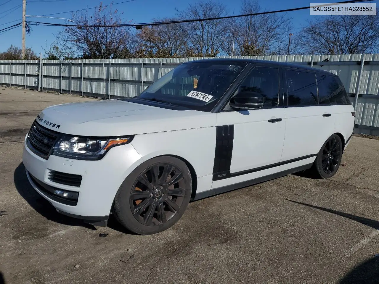 Land Rover Range Rover 5.0L V8 Supercharged 2017