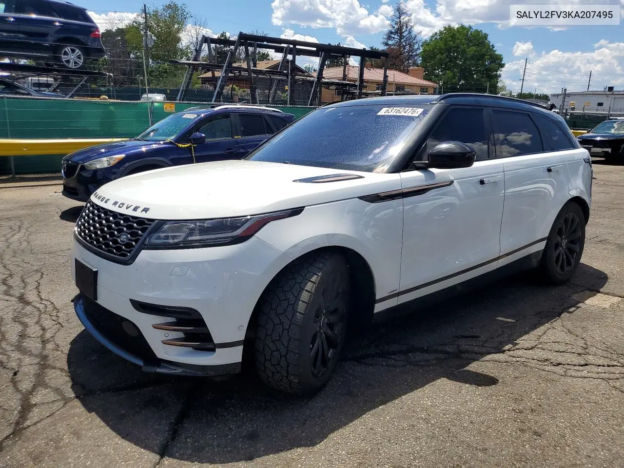 Land Rover Range Rover Velar R-Dynamic Se 2019