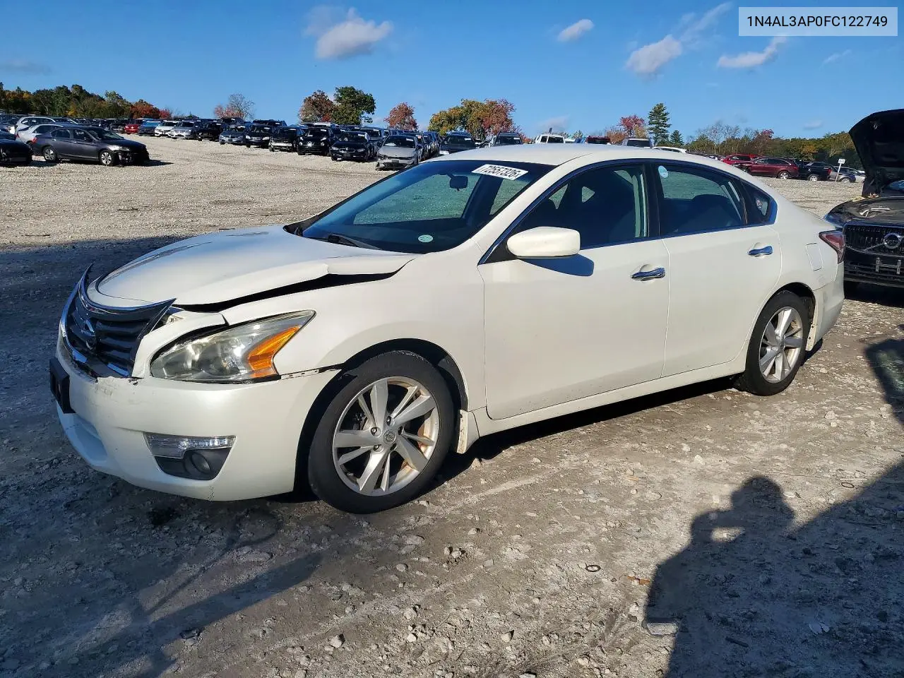 Nissan Altima 2.5 Sv 2015