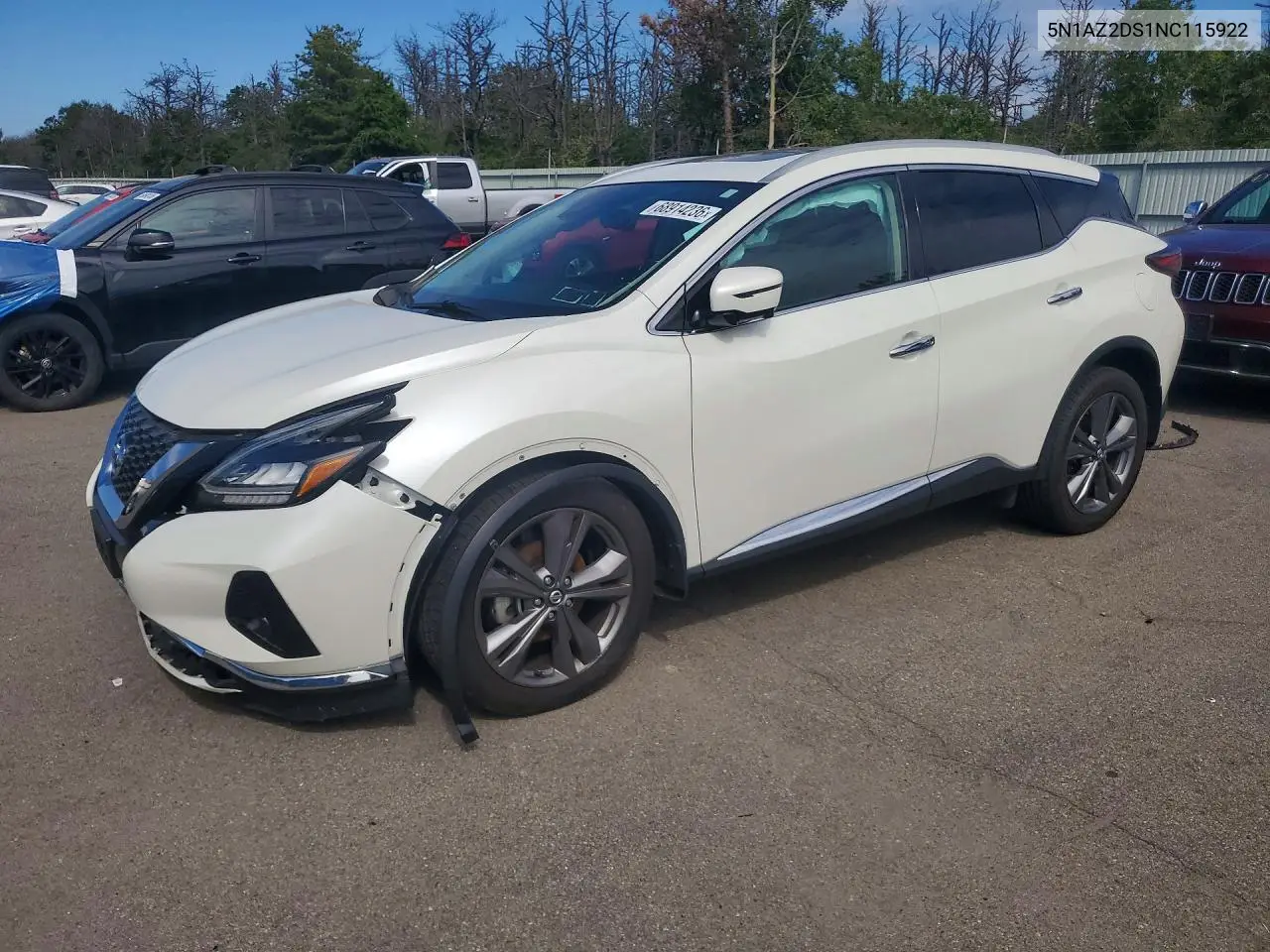 Nissan Murano Platinum 2022