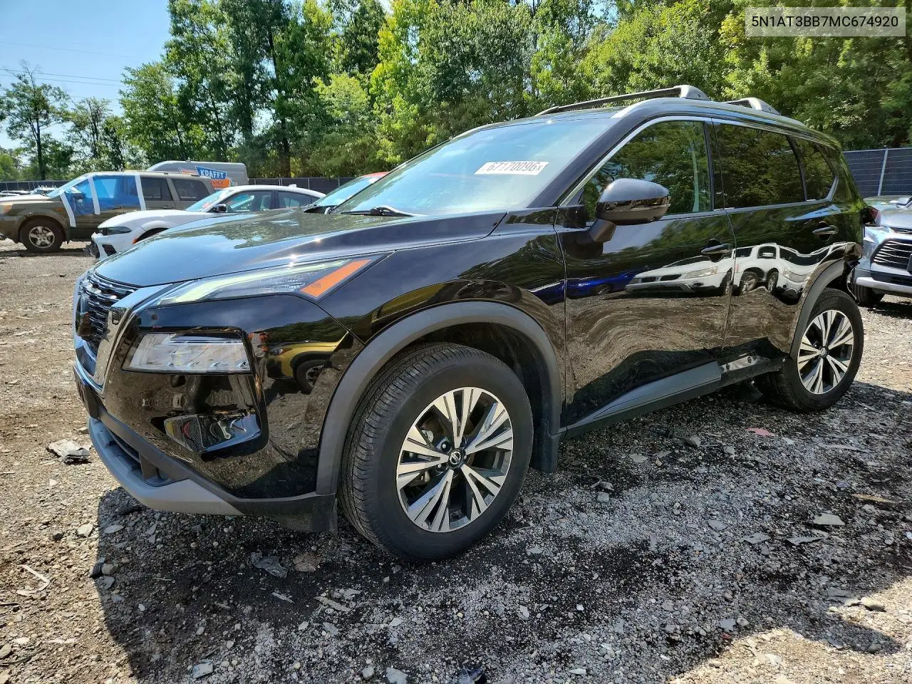 Nissan Rogue Sv 2021