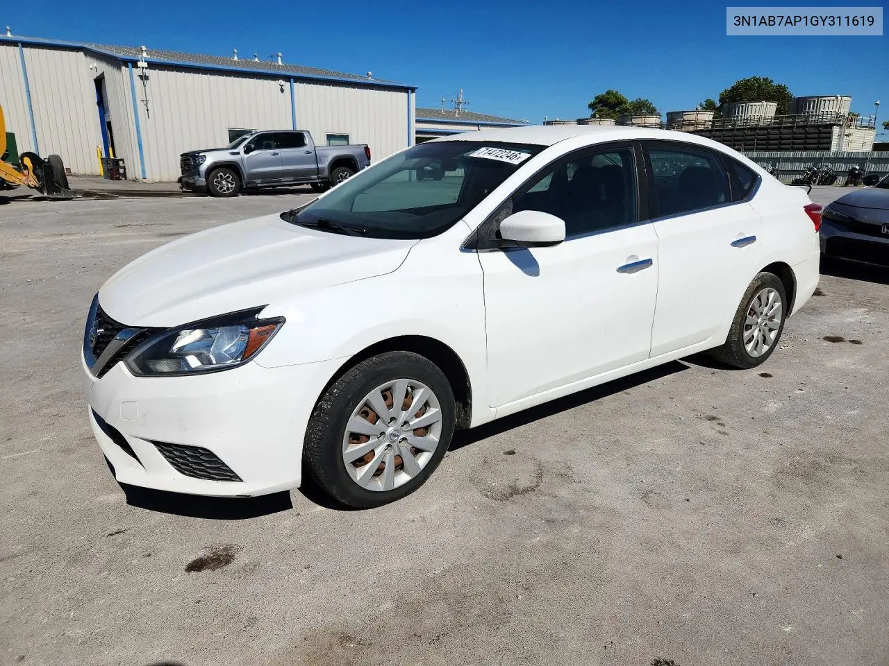 Nissan Sentra S 2016