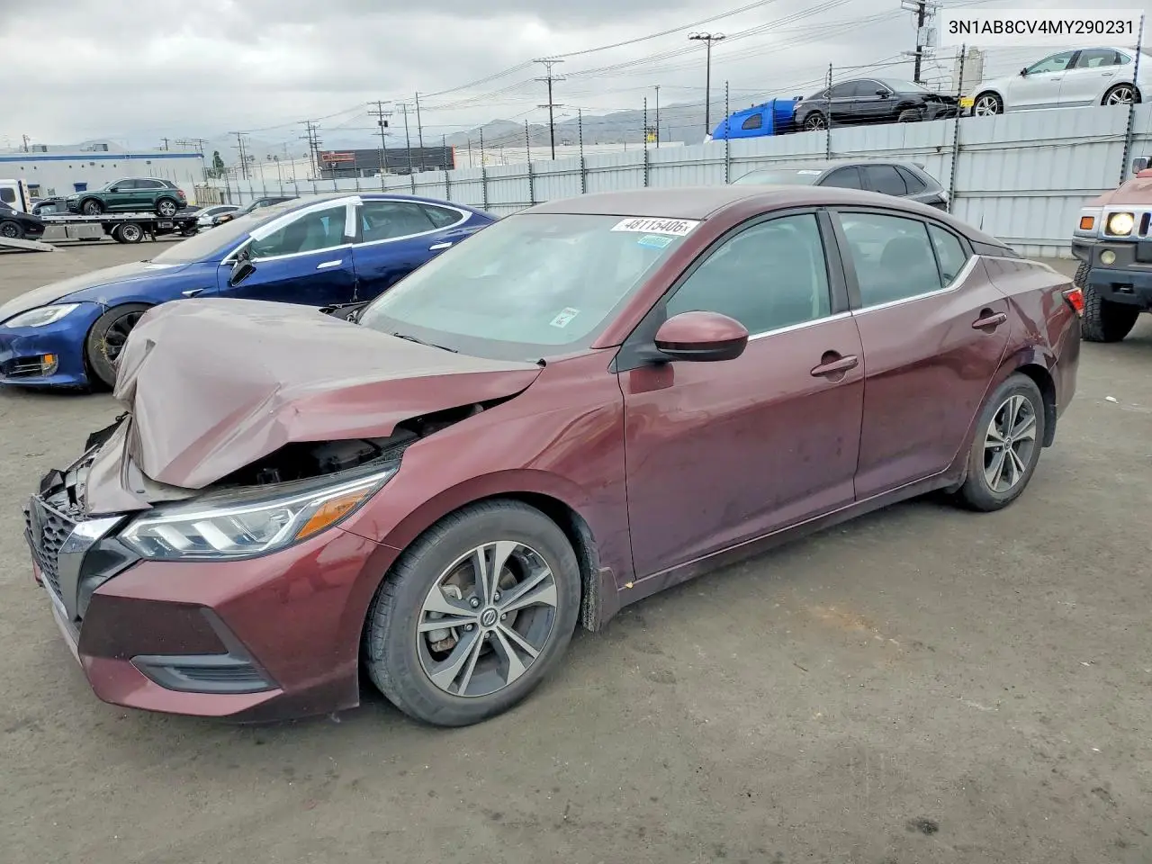 Nissan Sentra Sv 2021