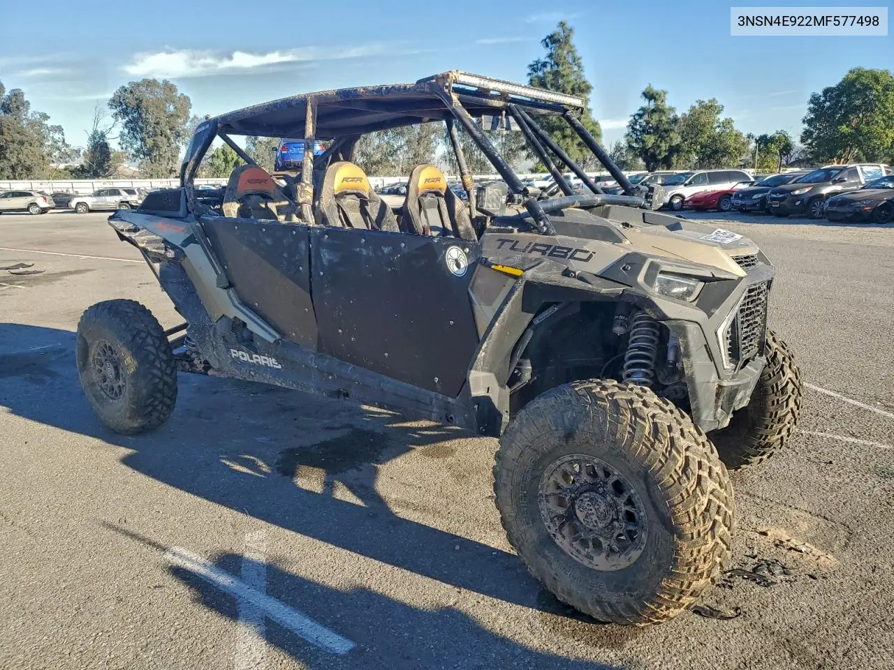 Polaris Rzr Xp 4 Turbo Utility Vehicle 2021