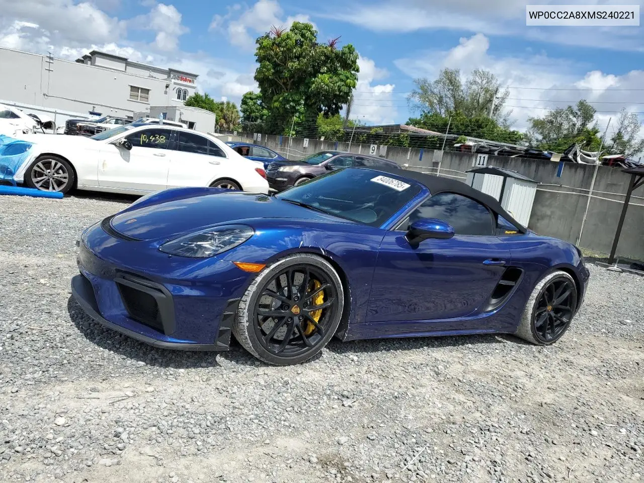 Porsche Boxster Spyder 2021