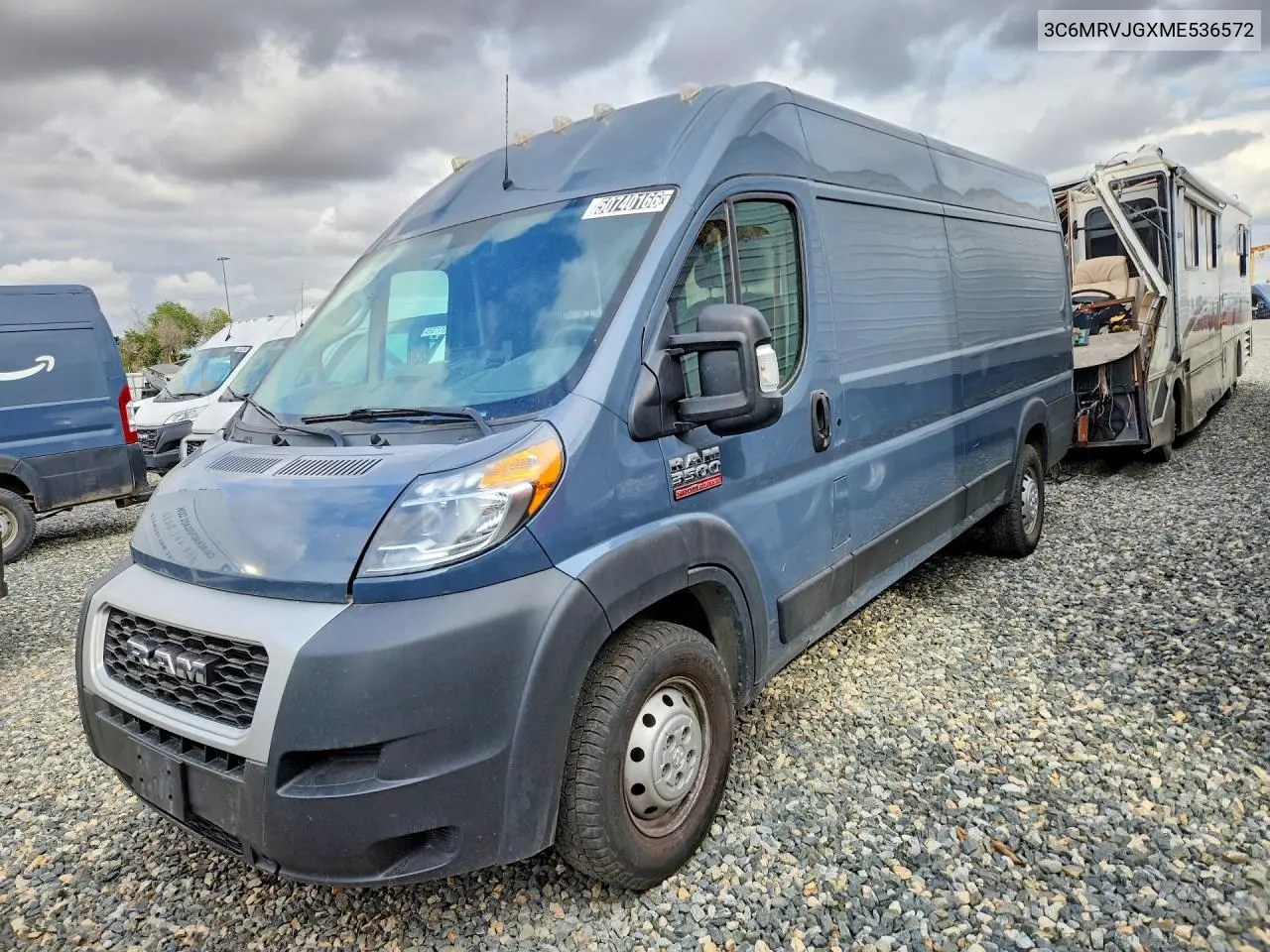 Ram Promaster 3500 Delivery Van 2021