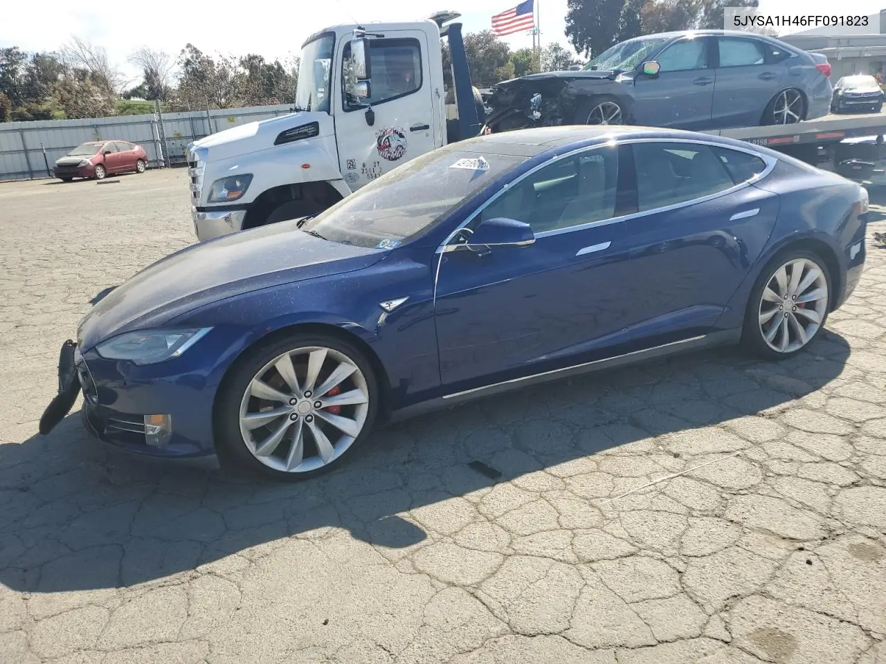 Tesla Model S P85D 2015