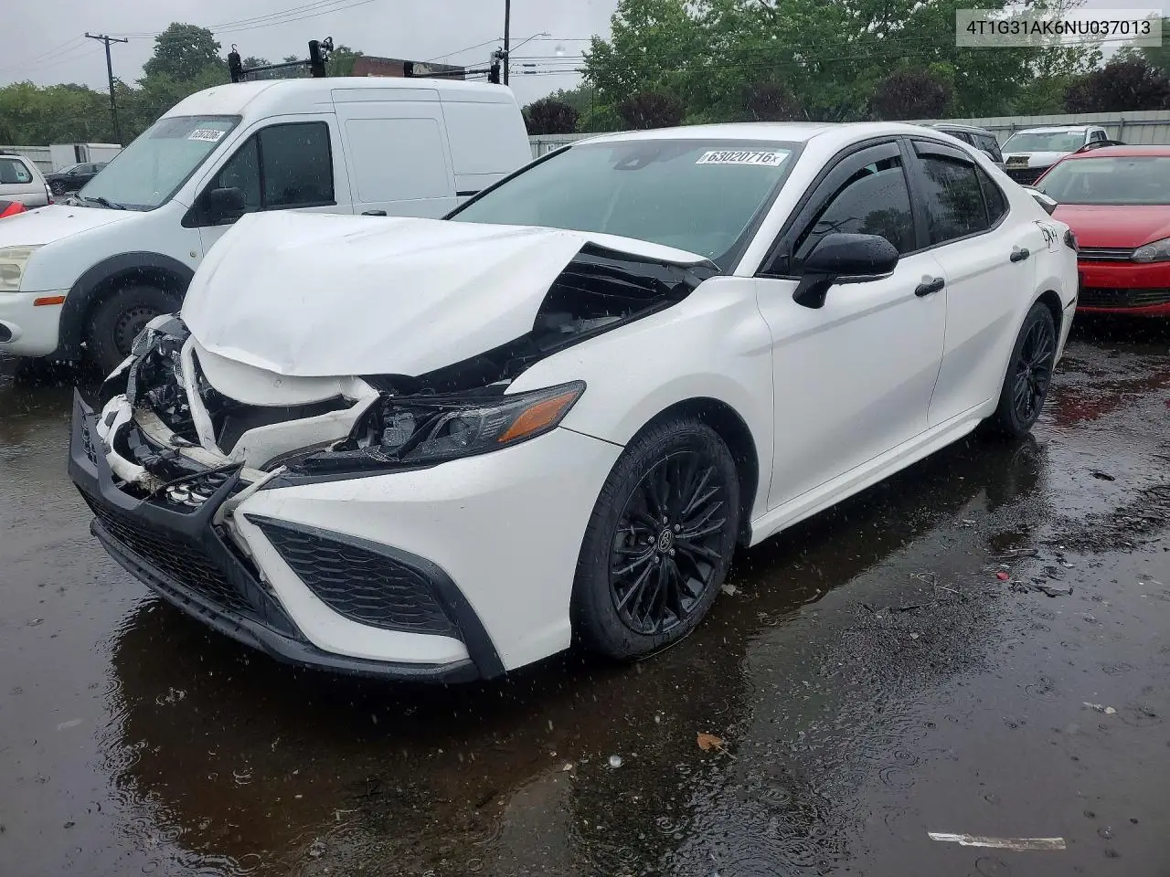 Toyota Camry Hybrid Se Nightshade 2022