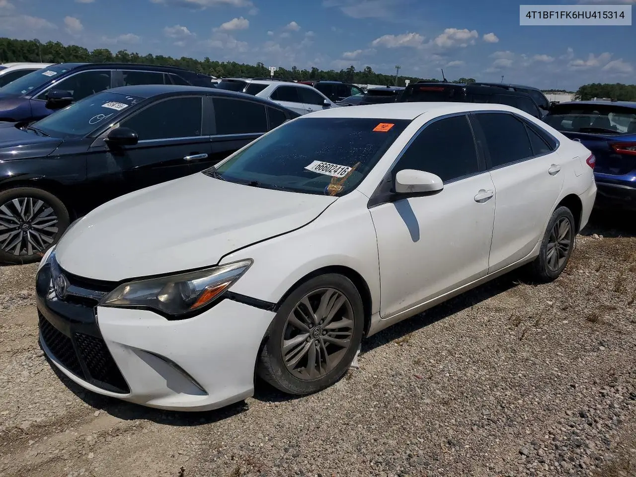 Toyota Camry Se 2017
