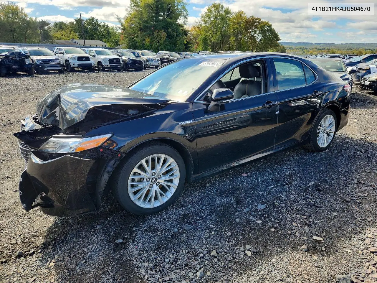 Toyota Camry Hybrid Xle 2018