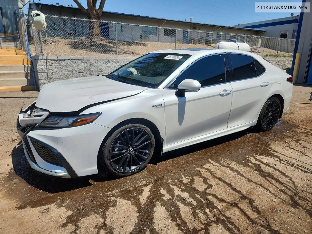 Toyota Camry Xse 2021