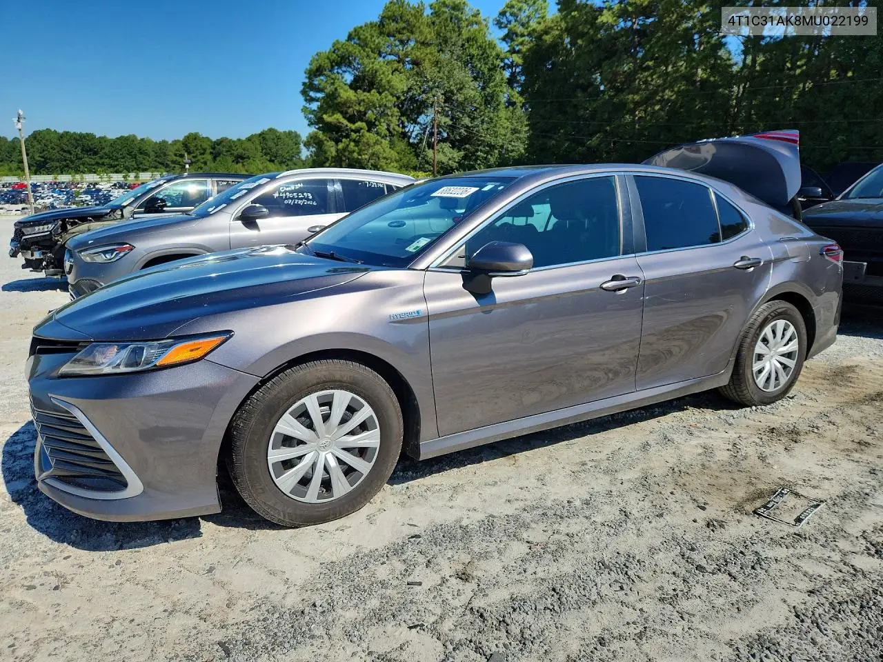 Toyota Camry Le 2021