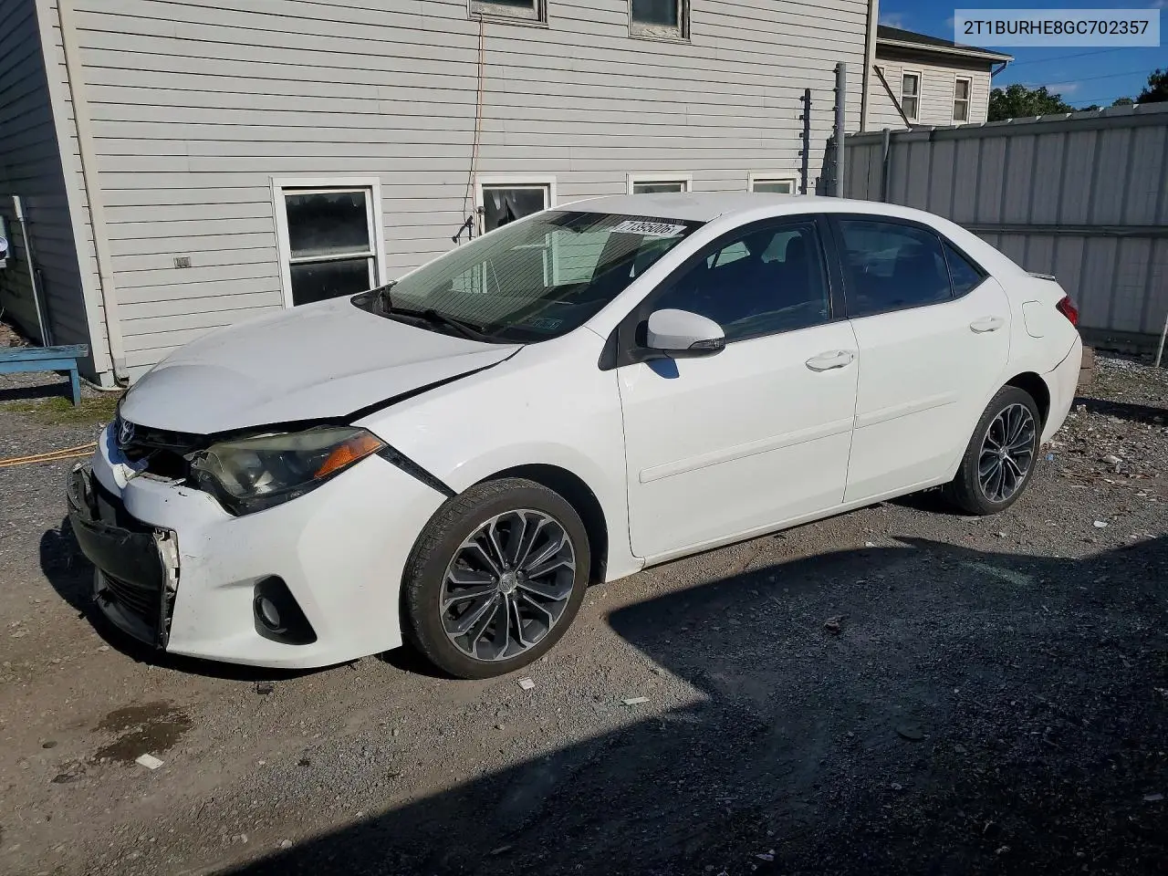 Toyota Corolla S Plus 2016