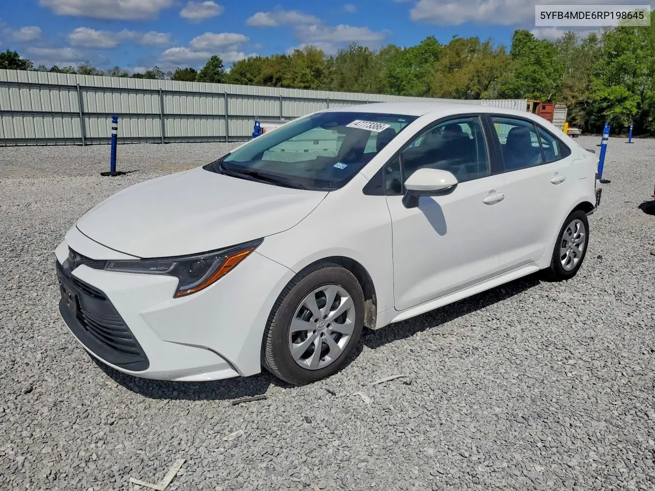 Toyota Corolla Le 2024