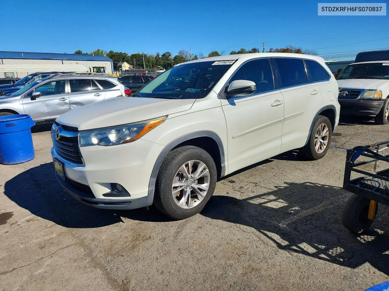 Toyota Highlander Le Plus 2015