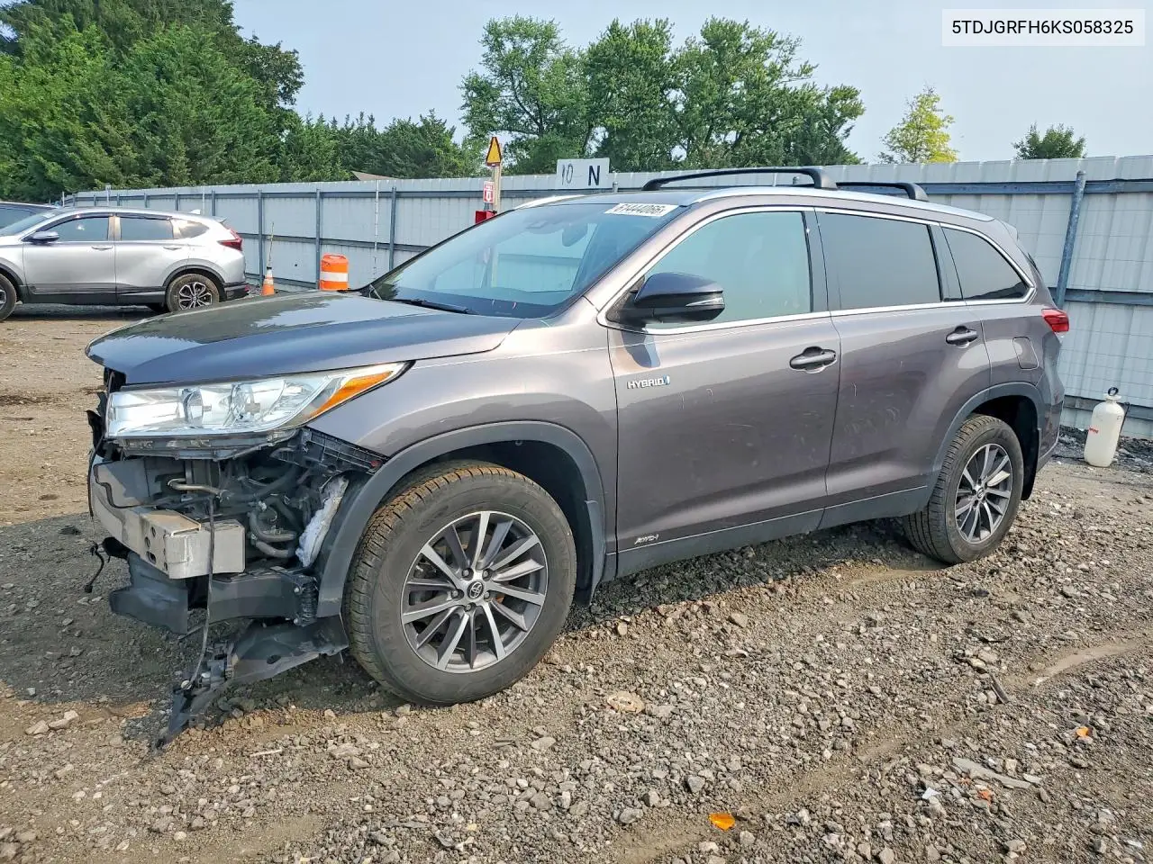 Toyota Highlander Hybrid Xle 2019