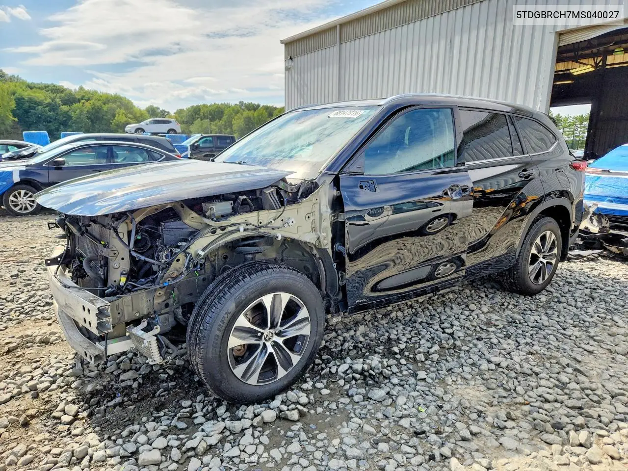 Toyota Highlander Hybrid Xle 2021