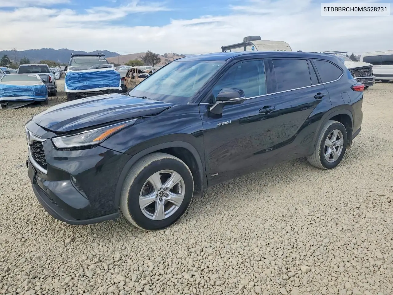 Toyota Highlander Hybrid Le 2021