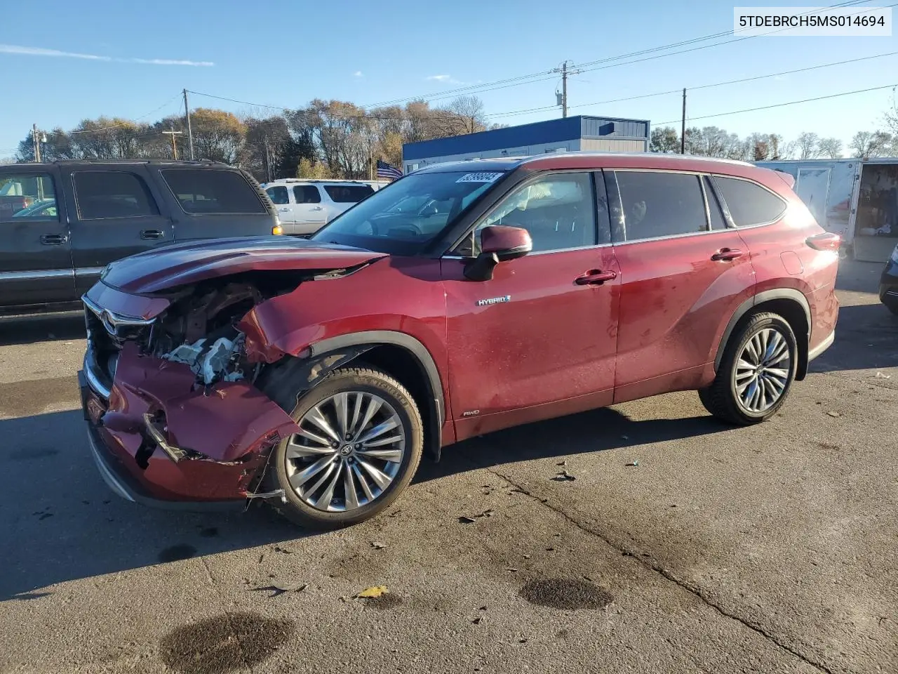 Toyota Highlander Hybrid Platinum 2021