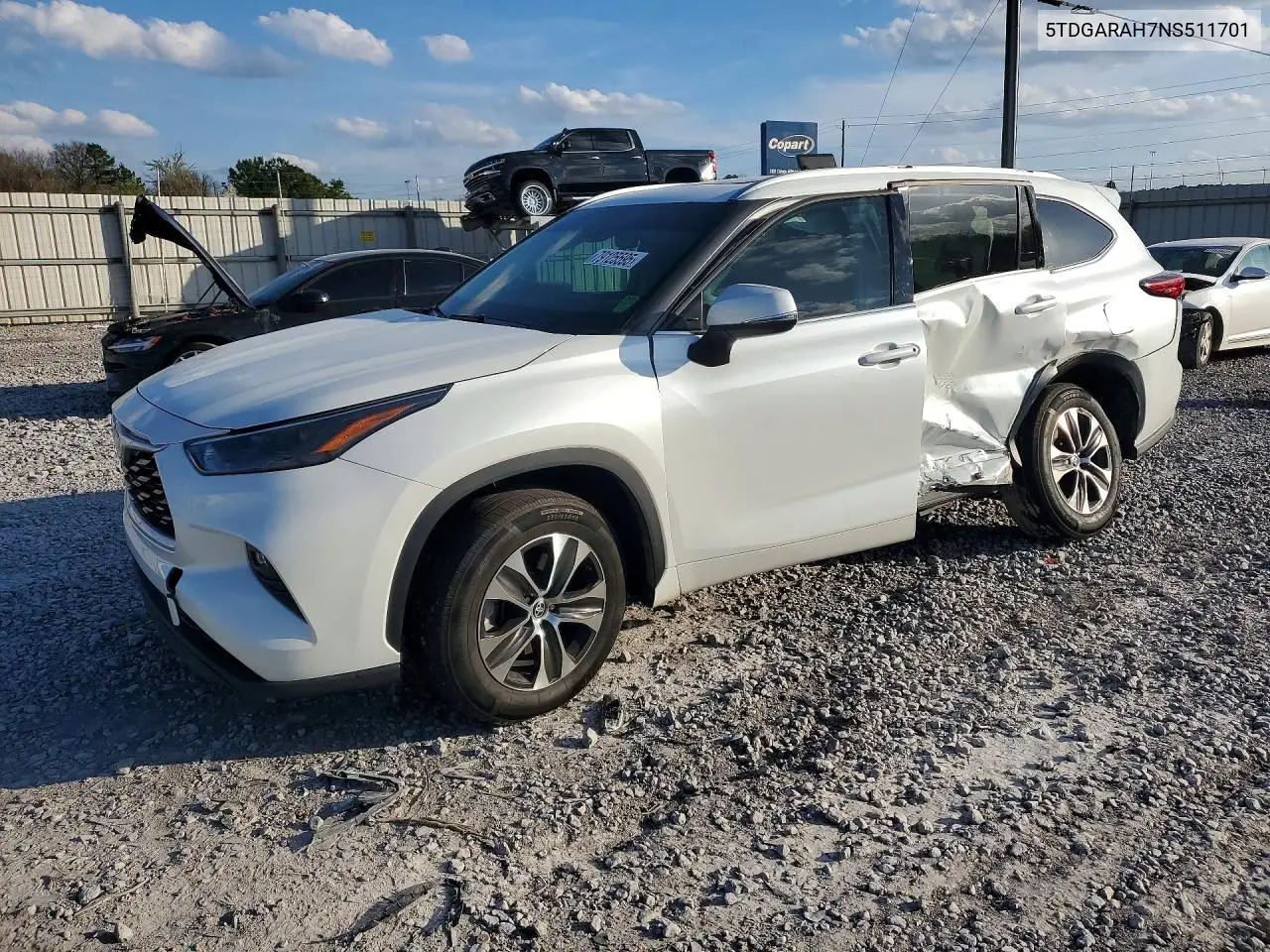 Toyota Highlander Hybrid Xle 2022