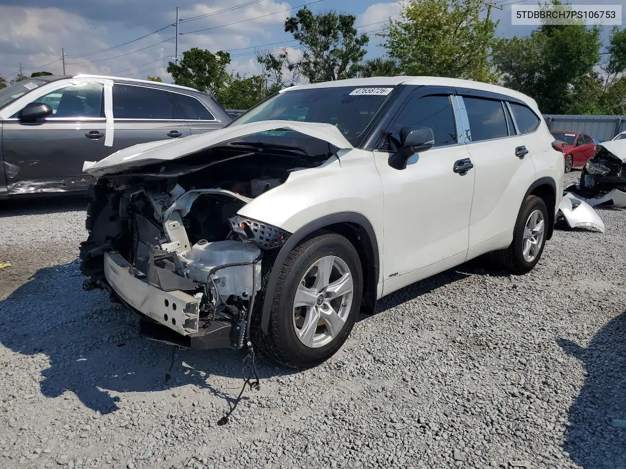 Toyota Highlander Hybrid Le 2023