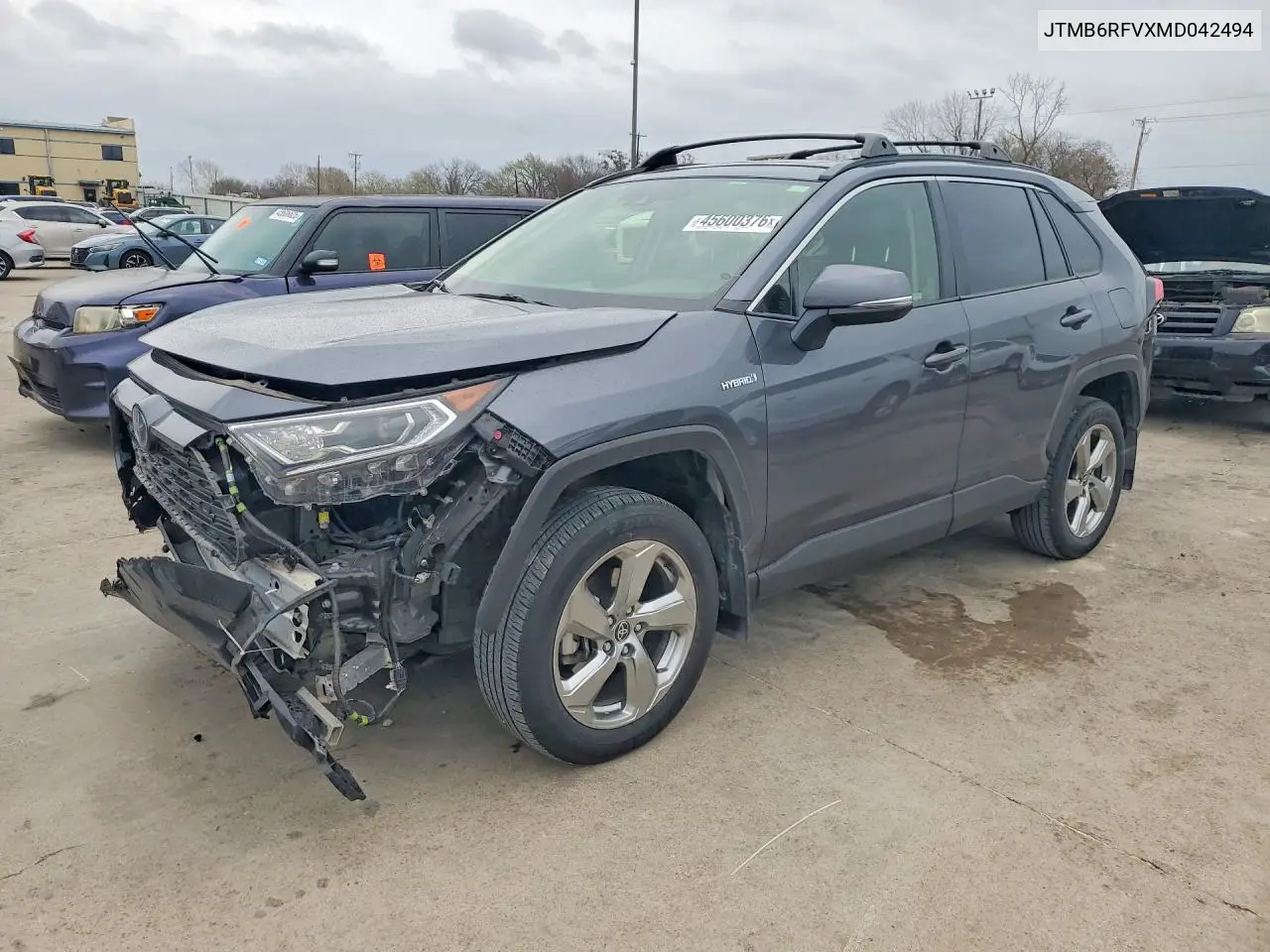 Toyota Rav4 Hybrid Xle Premium 2021